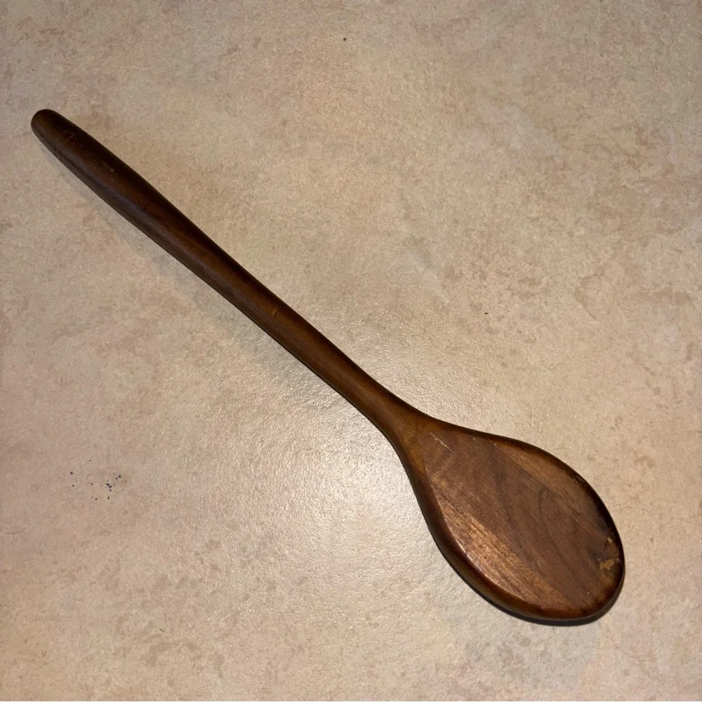 Williams-Sonoma Dark Wood Pasta Fork Spaghetti Server